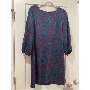 Ann Taylor Floral Shift Dress
